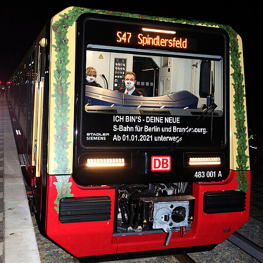 Die Neue beim Start in der Silvesternacht.