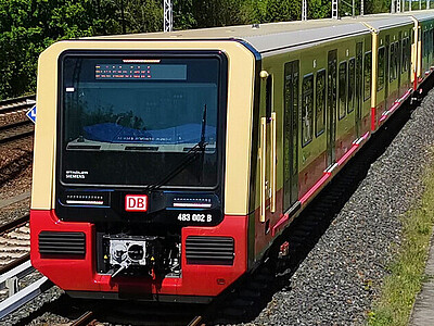 The new S-Bahn On track: a 483 series train
