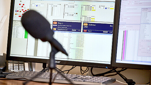 Am PC haben Stammaufsichten die Möglichkeit, selbst Ansagen aufzunehmen.