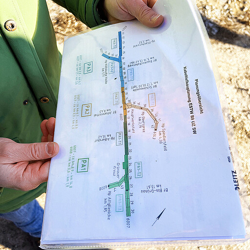 Die Leit- und Sicherungstechnik wird in verschiedenen Bauabschnitten erneuert.