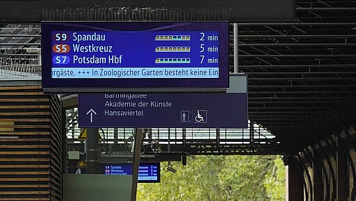 Ein Projekt, bei dem es darum geht die Auslastung der S-Bahnen vor Einfahrt an den Bahnhofsanzeigern zu zeigen.