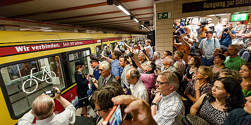 Jubiläum 90 Jahre S-Bahn Berlin im Jahr 2014 Jubiläum 90 Jahre S-Bahn Berlin im Jahr 2014