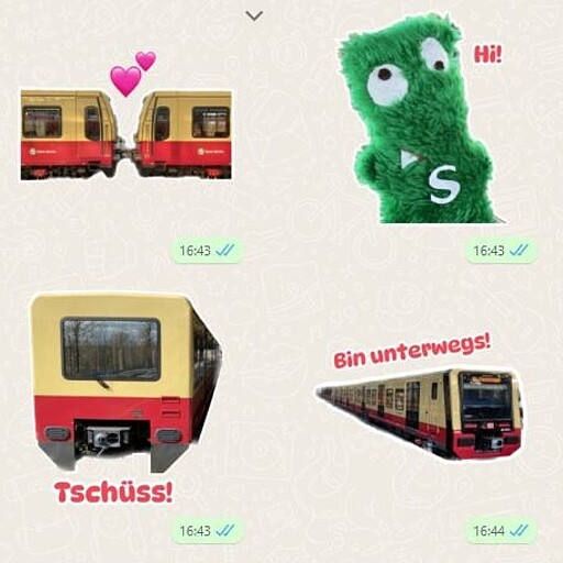 S-Bahn Stickersets S-Bahn Stickersets