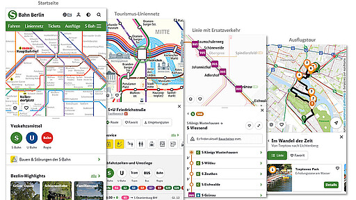 Besser informiert unterwegs Die überarbeitete Darstellung sorgt für mehr Übersicht und schnelleren Zugriff auf alle wichtigen Informationen.