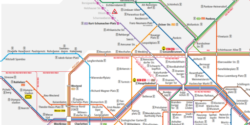 VBB-Route Network The S-Bahn Berlin is part of the Berlin-Brandenburg public transport system (VBB)