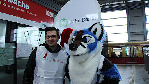 Welt-Aids-Tag 2019 Maik Muchow und Charlotte Boettinger.