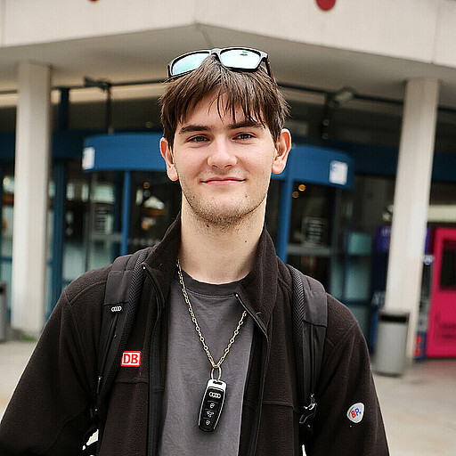 Ryan Flieger Ryan Flieger freut sich besonders auf die praktischen Erfahrungen während seiner Ausbildung.