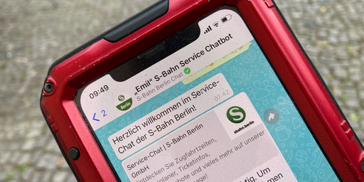 Fragen und Hinweise können Sie jetzt ganz einfach im Service-Chat loswerden.
