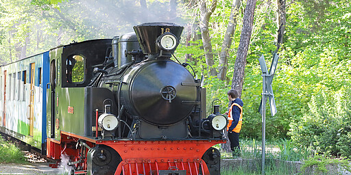 Station 1: Parkeisenbahn
