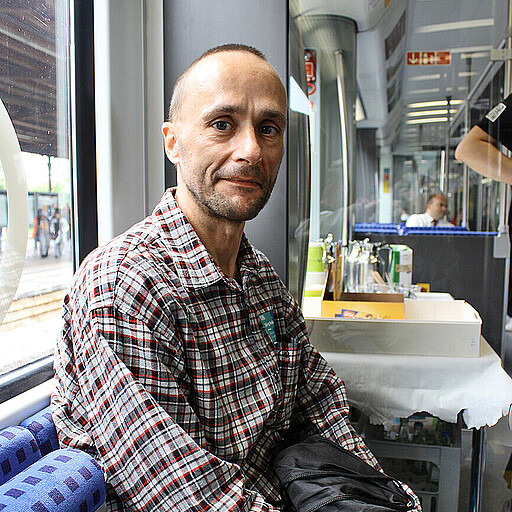 Jörg H., Bewerber aus Berlin-Kreuzberg Jörg H. interessiert sich für den Beruf des Lokführers.