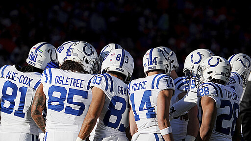 Gruppenfoto der Indianapolis Colts