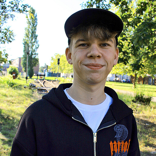 Angehender S-Bahner Jan Löffler