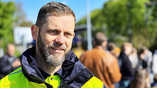 DB-Präventionsteam Andreas Kempcke, Fachreferent für Prävention bei DB Sicherheit