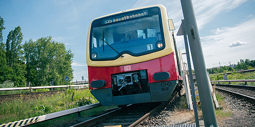 S-Bahn auf S15 S-Bahn auf S15