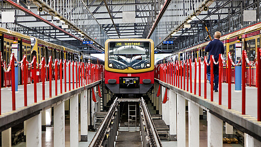 Instandhaltungswerkstatt in Berlin Grünau mit mehreren Etagen