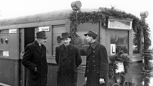 7. März 1947: Eröffnungszug für den elektrischen Betrieb Mahlsdorf – Hoppegarten