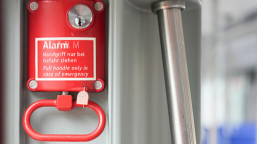 Notbremse in der S-Bahnbaureihe 481