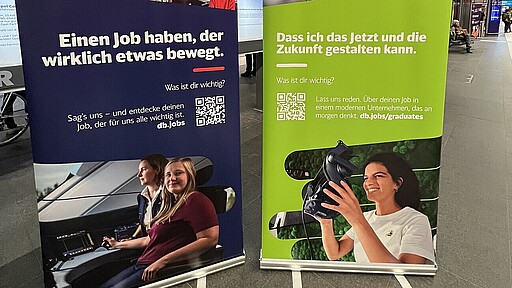 Event-Zug informierte Besucher:innen über berufliche Zukunft bei der Bahn