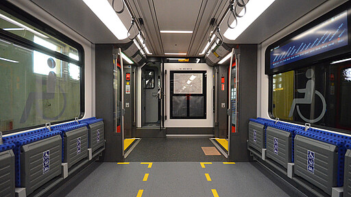 Neue S-Bahn Mehrzweckabteil