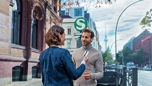 Abokampagne der S-Bahn Das Ticket ist übertragbar