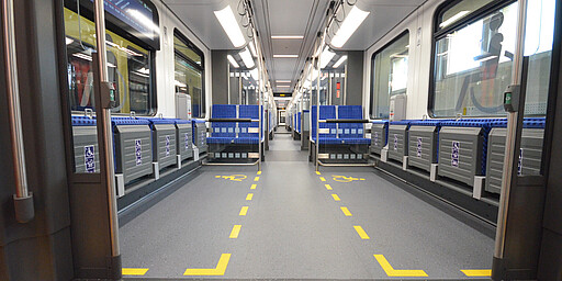 Neues Mehrzweckabteil in BR483