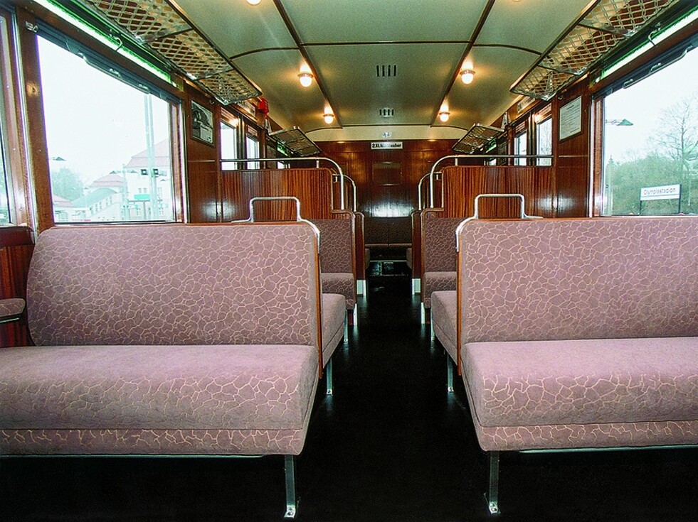 Zweite Klasse Nichtraucher-Abteil der Baureihe 167 Zweite Klasse Nichtraucher-Abteil der Baureihe 167