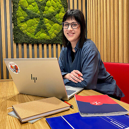 Fit in Finanzen Xenia Lukaschuk berät die Jugendlichen zu allen finanziellen Fragen.