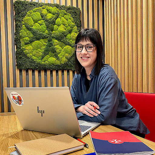 Fit in Finanzen Xenia Lukaschuk berät die Jugendlichen zu allen finanziellen Fragen.