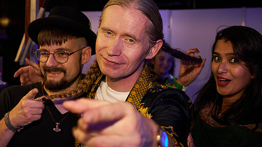 Romano-Konzert 2019 Romano mit Fans