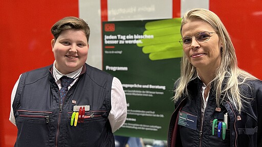 Event-Zug informierte Besucher:innen über berufliche Zukunft bei der Bahn