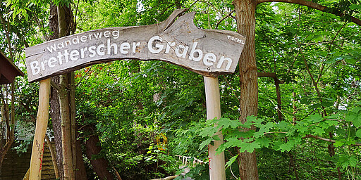 Wandern am Bretterschen Graben