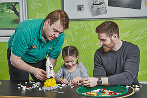 Mit LEGO eine Rakete bauen