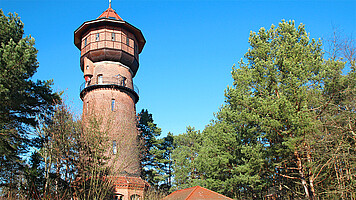 Station 3: Wasserturm Eichwalde Station 3: Wasserturm Eichwalde