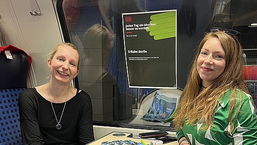 Event-Zug informierte Besucher:innen über berufliche Zukunft bei der Bahn