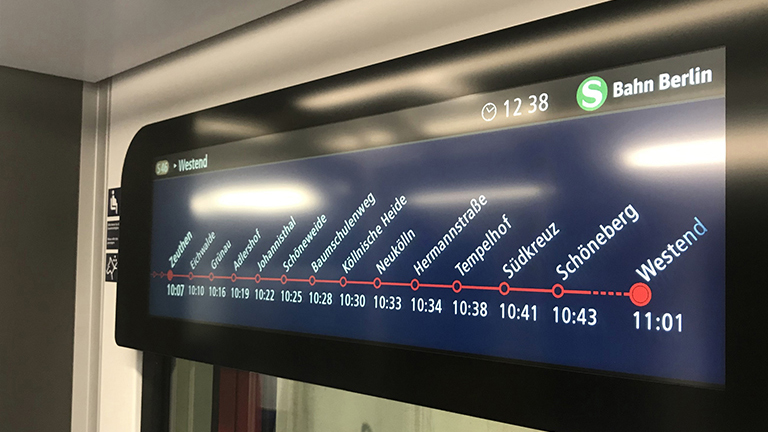 real-time passenger information system